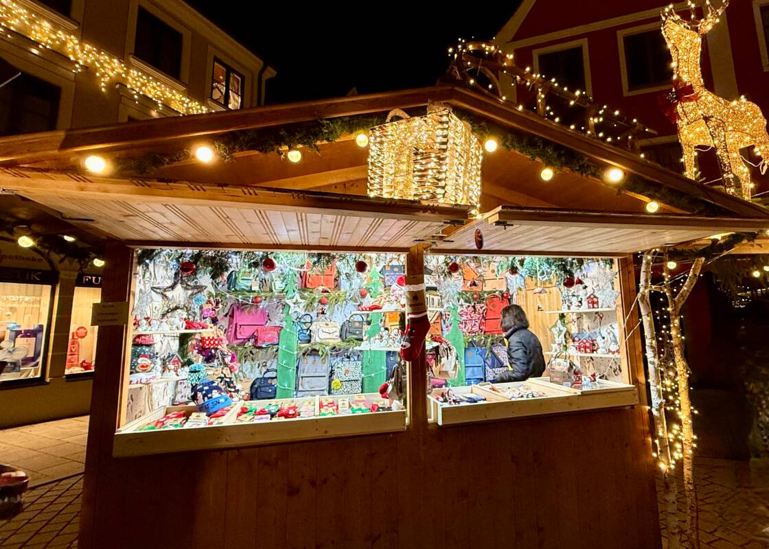 Weihnachtsmarkt Prämierung Stand