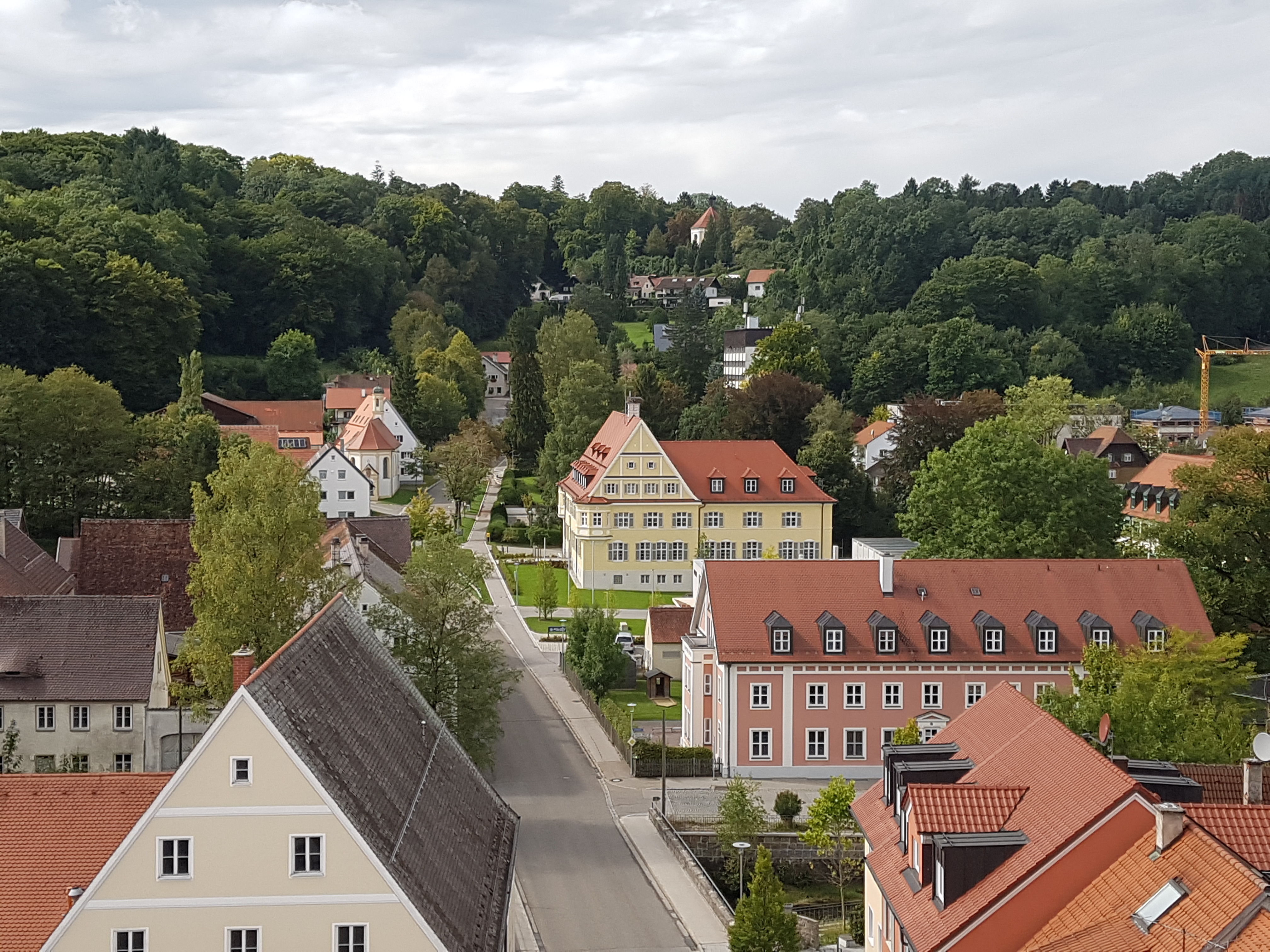 Mindelheim, Blick zur Memminger Straße